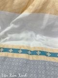  Tencel Vân Xám Xanh 