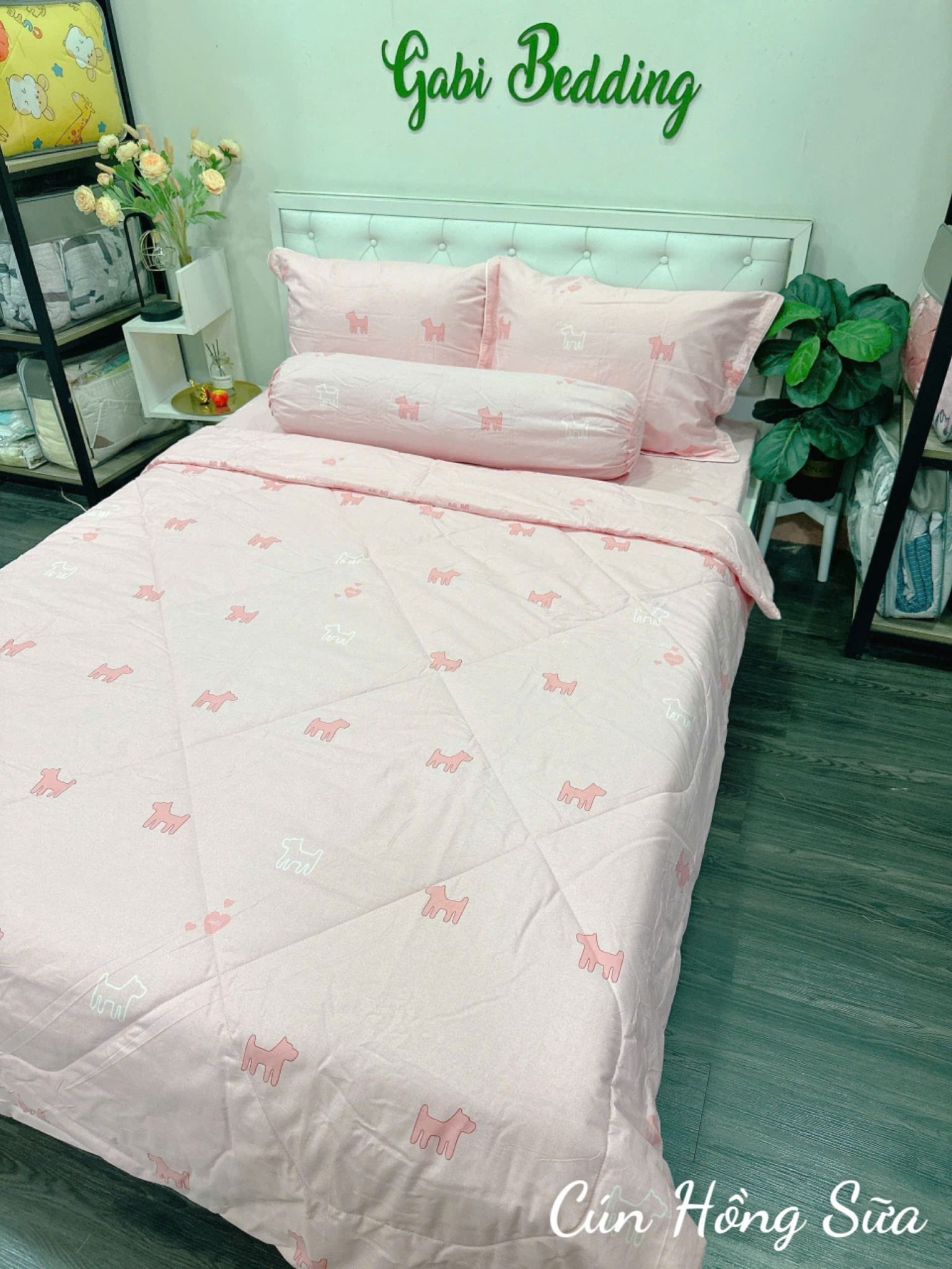  Cotton Cún Hồng Sữa 