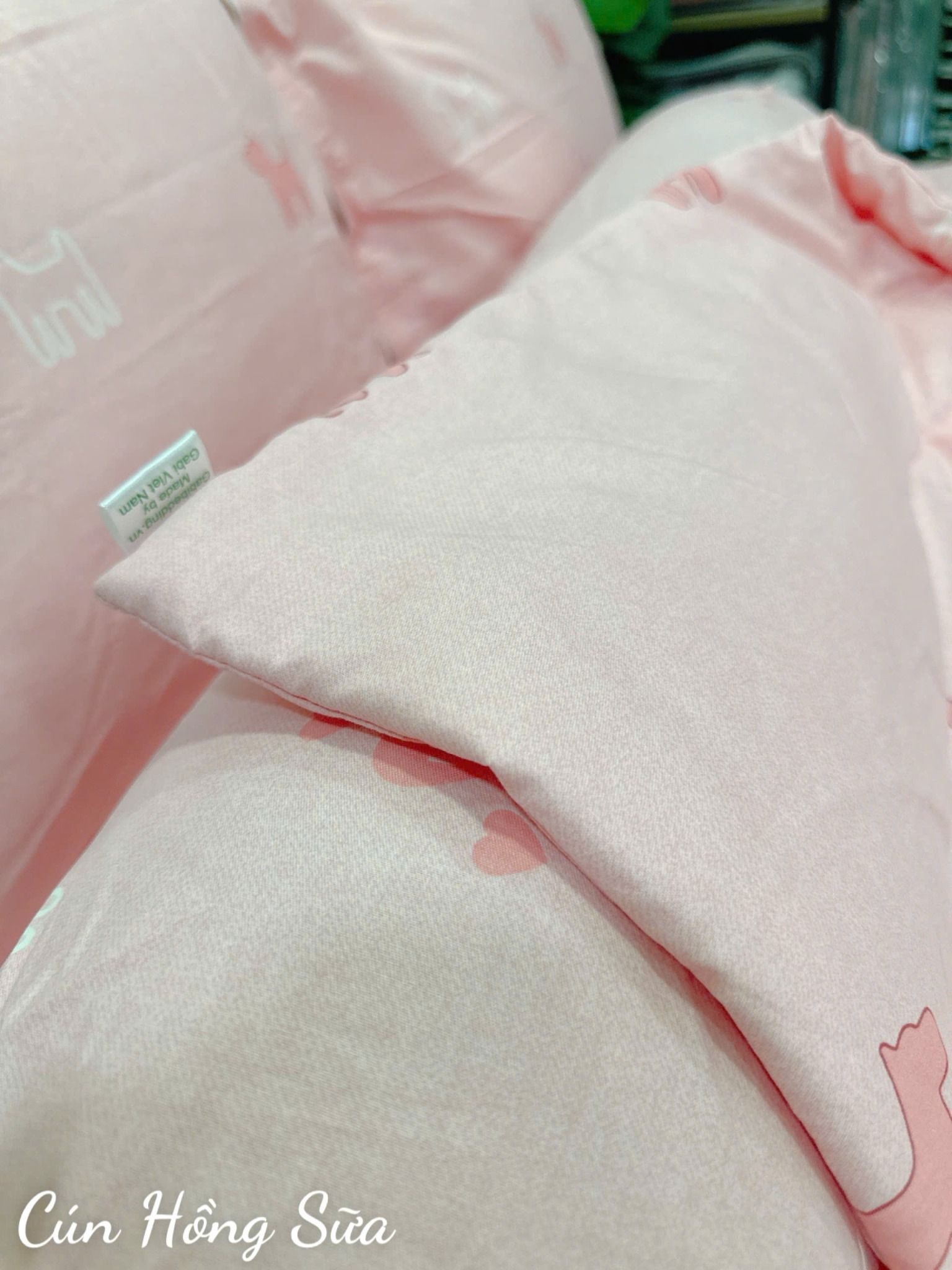  Cotton Cún Hồng Sữa 
