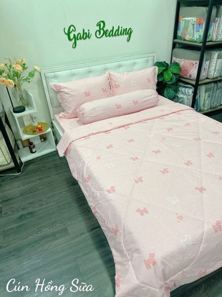  Cotton Cún Hồng Sữa 