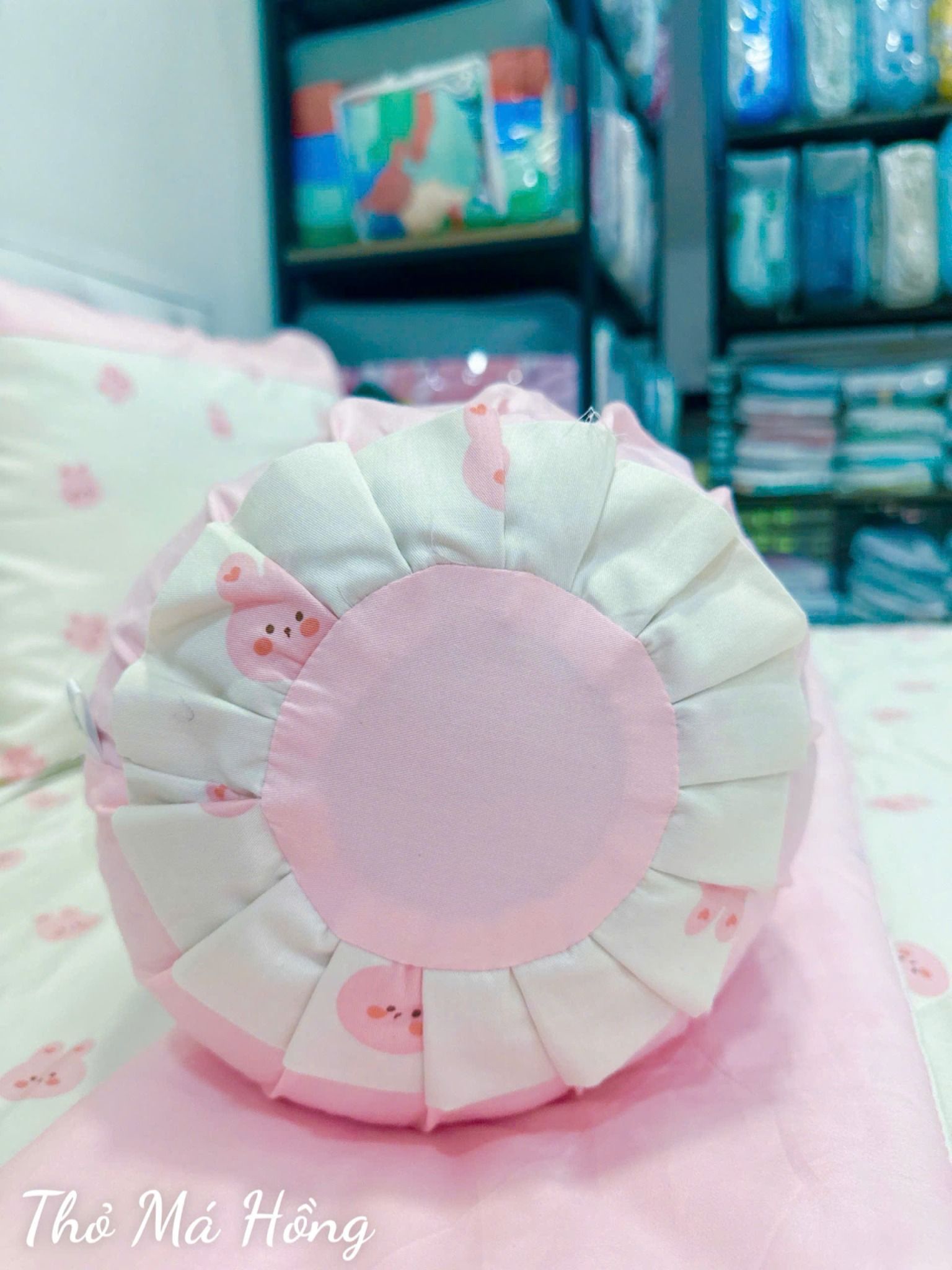  Satin Thỏ Má Hồng 