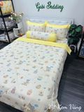  Satin Vịt Kem Vàng 