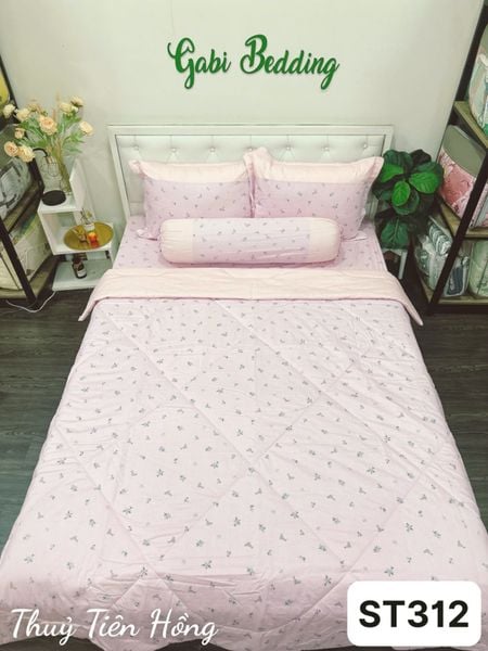  Satin Thủy Tiên Hồng 