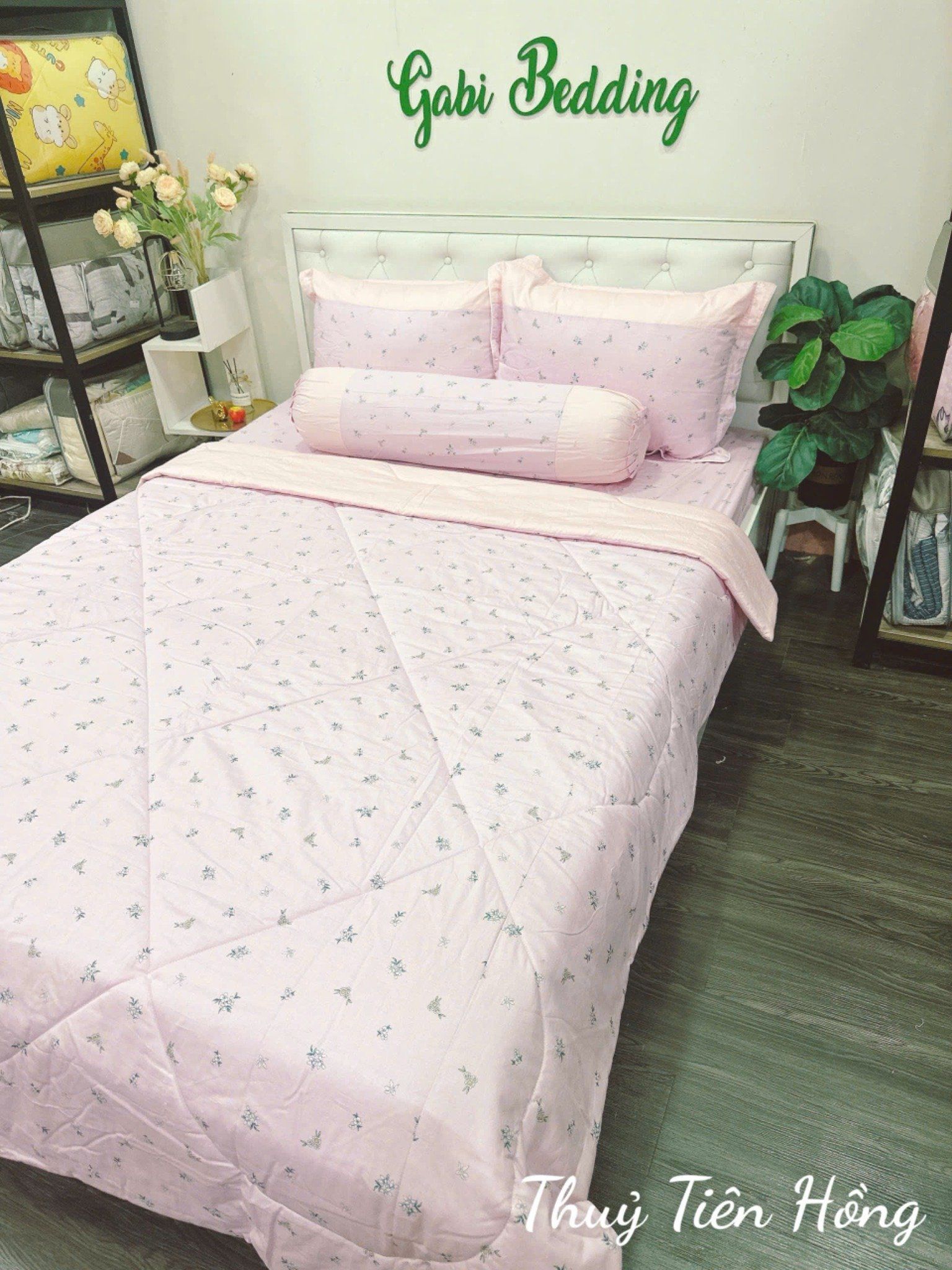  Satin Thủy Tiên Hồng 