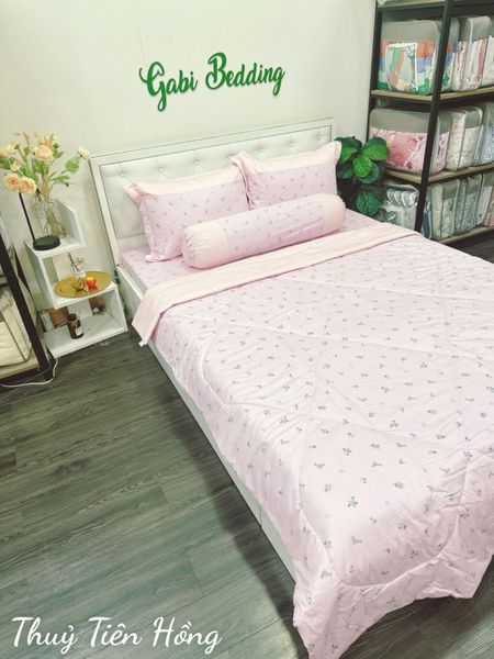  Satin Thủy Tiên Hồng 