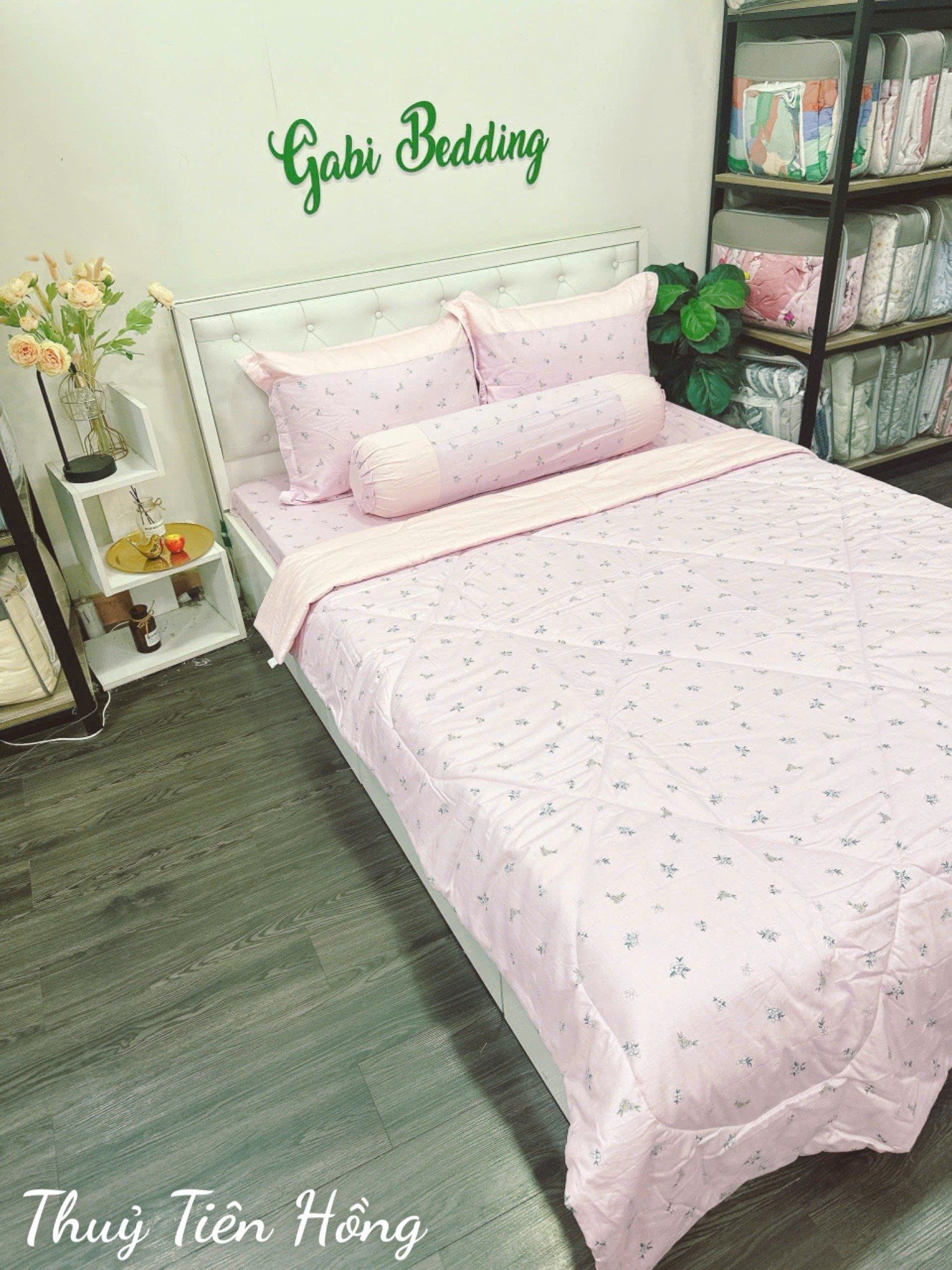  Satin Thủy Tiên Hồng 