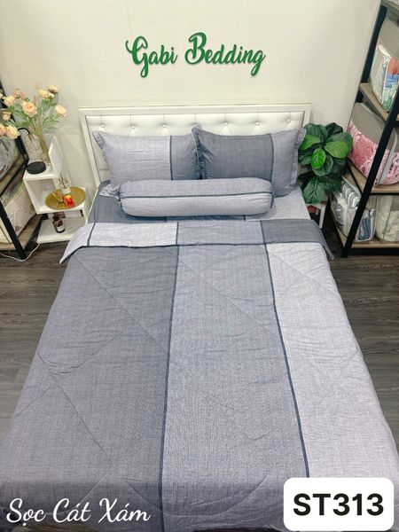  Satin Sọc Cát Xám 