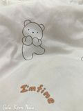  Satin Gấu Kem Nâu 
