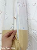  Satin Gấu Kem Nâu 