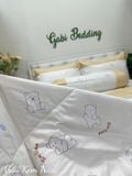  Satin Gấu Kem Nâu 