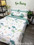  Lụa Tơ Tằm Khủng Long Rêu 