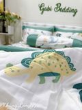  Lụa Tơ Tằm Khủng Long Rêu 