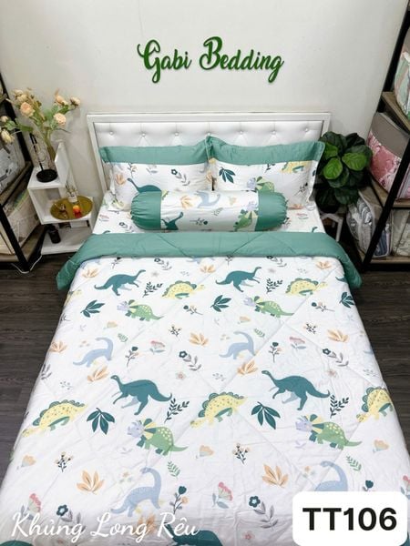  Lụa Tơ Tằm Khủng Long Rêu 