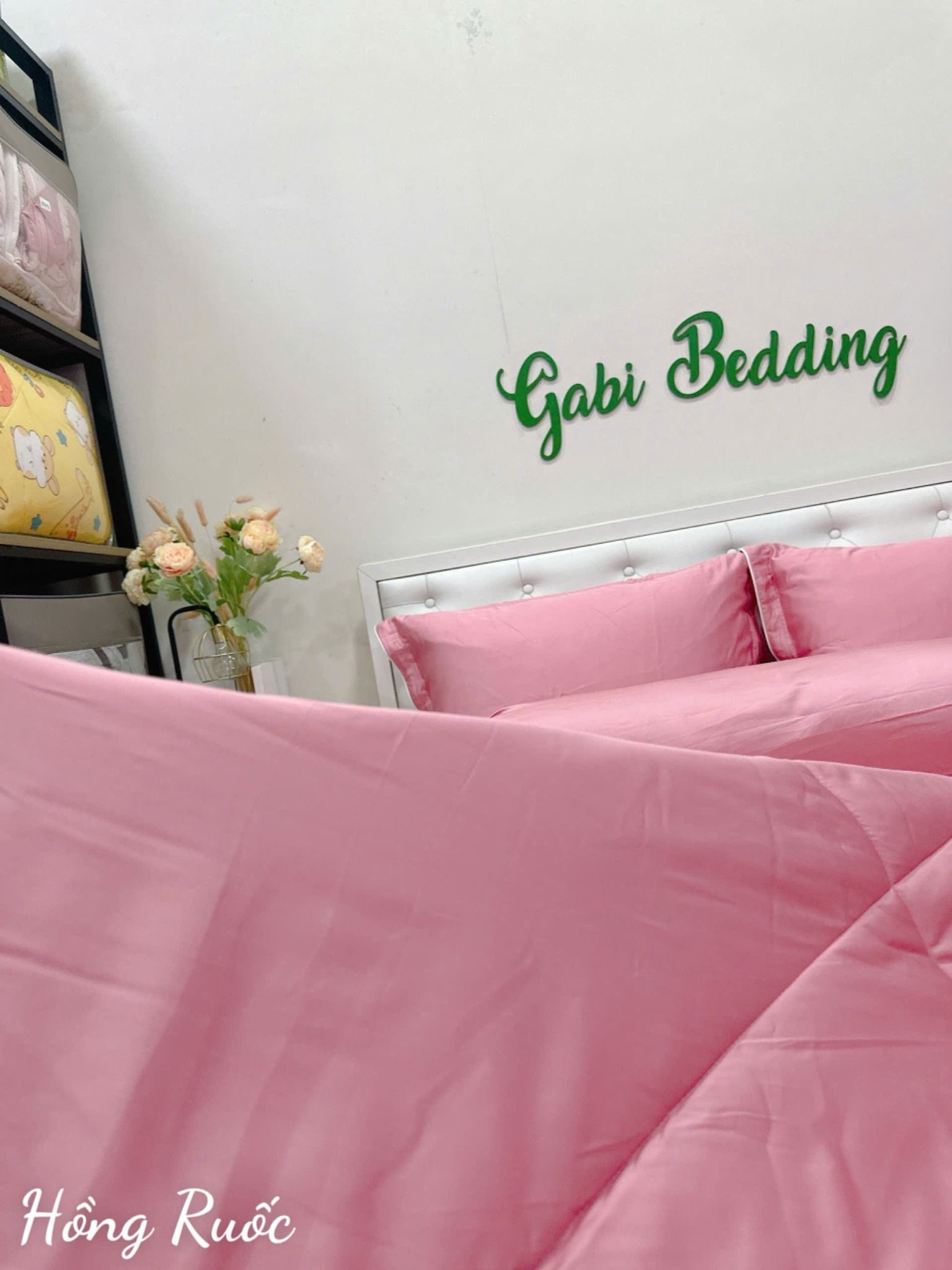  Lụa Tơ Tằm Hồng Ruốc 