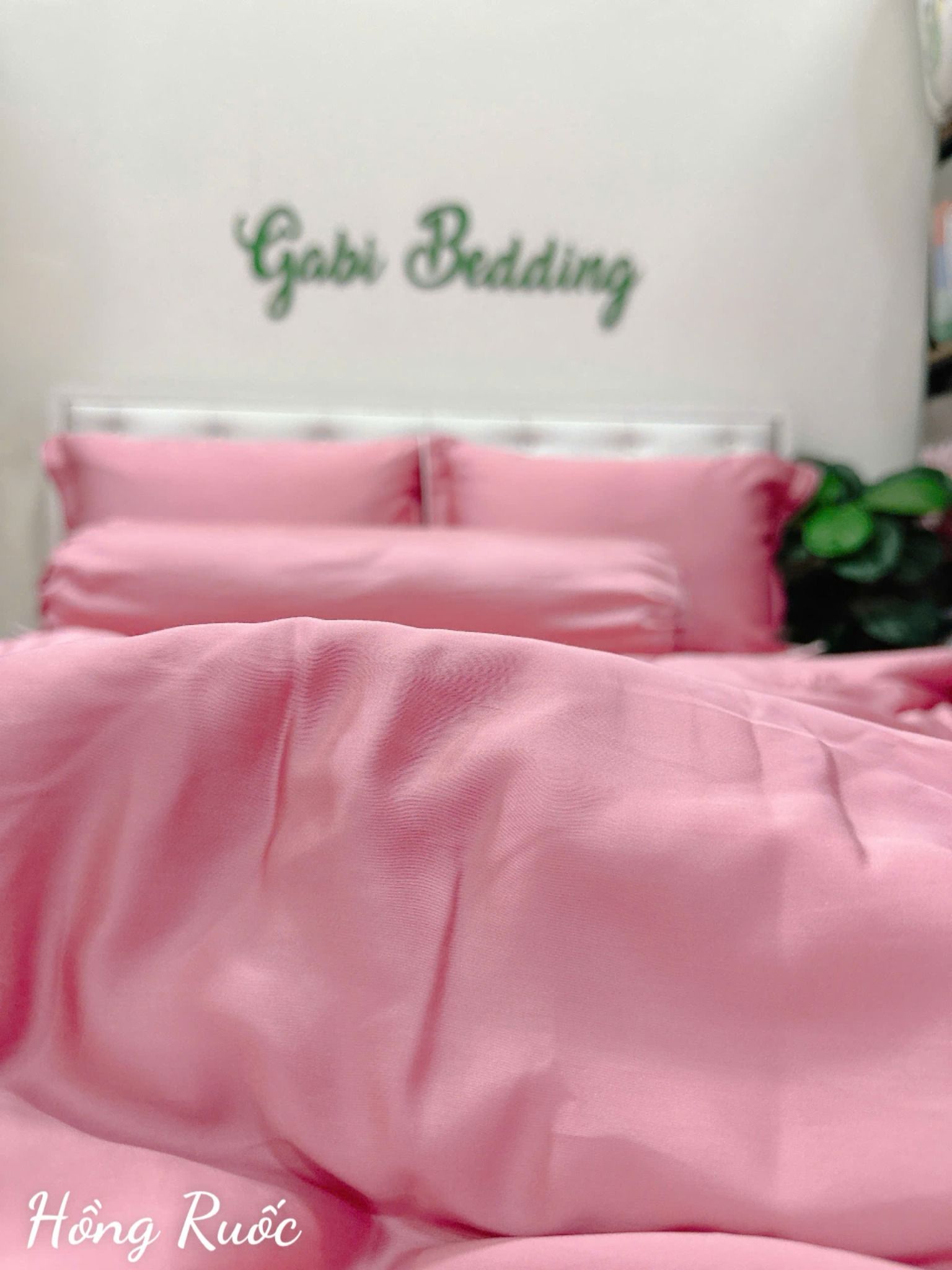  Lụa Tơ Tằm Hồng Ruốc 