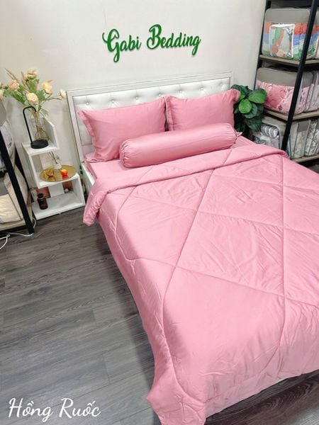  Lụa Tơ Tằm Hồng Ruốc 