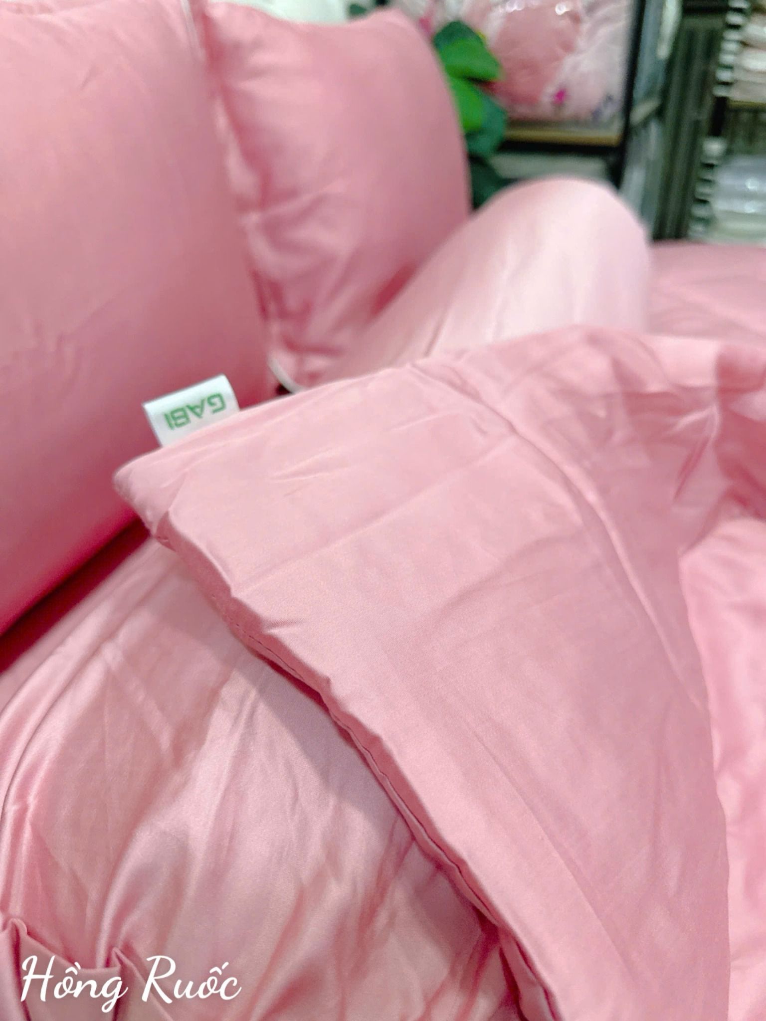  Lụa Tơ Tằm Hồng Ruốc 