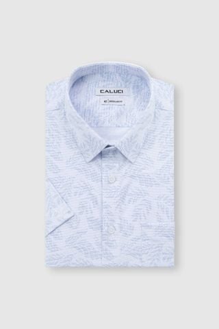 Áo sơ mi nam ngắn tay CALUCI MSS6393R