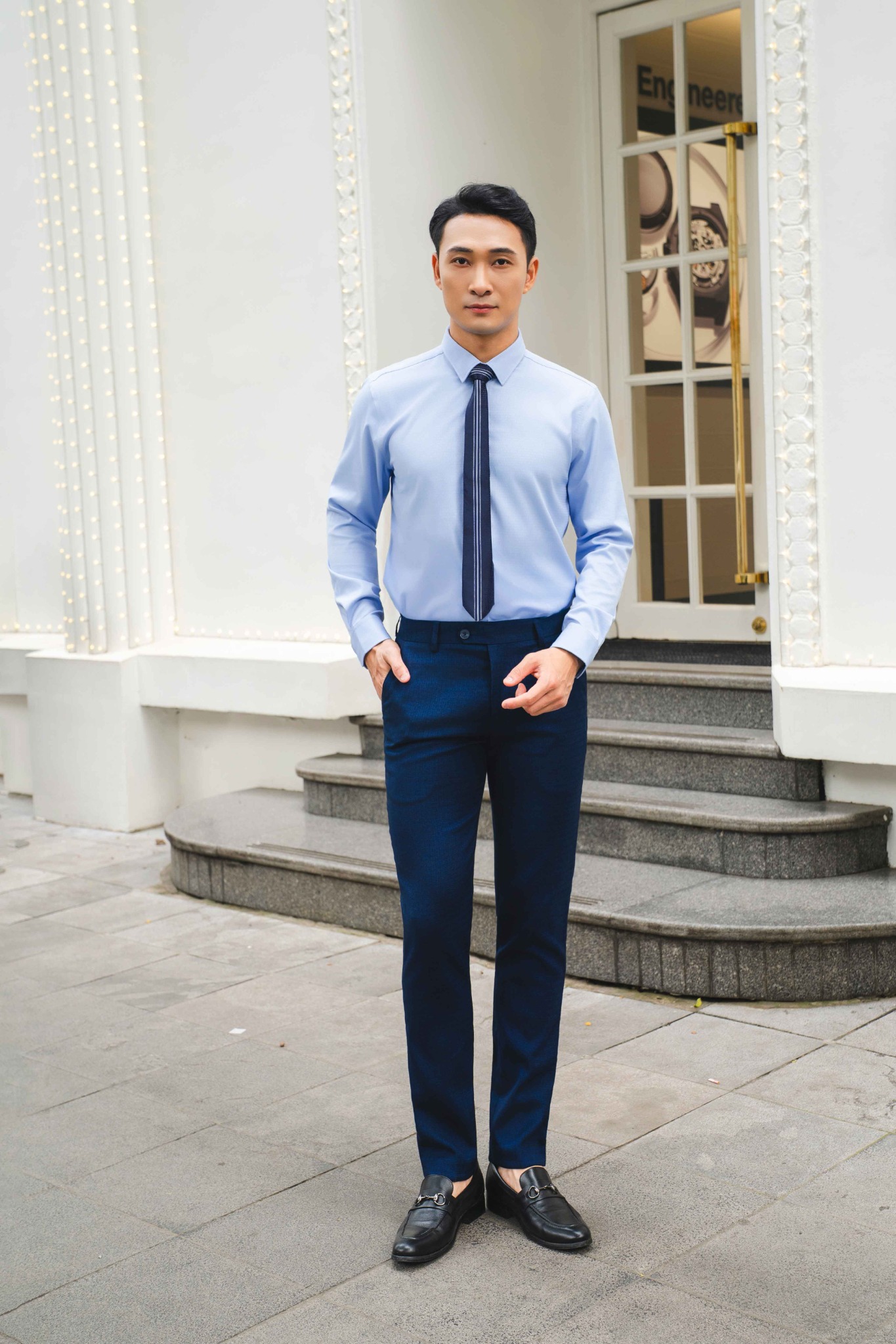 Áo sơ mi nam dài tay CALUCI MLS5362S