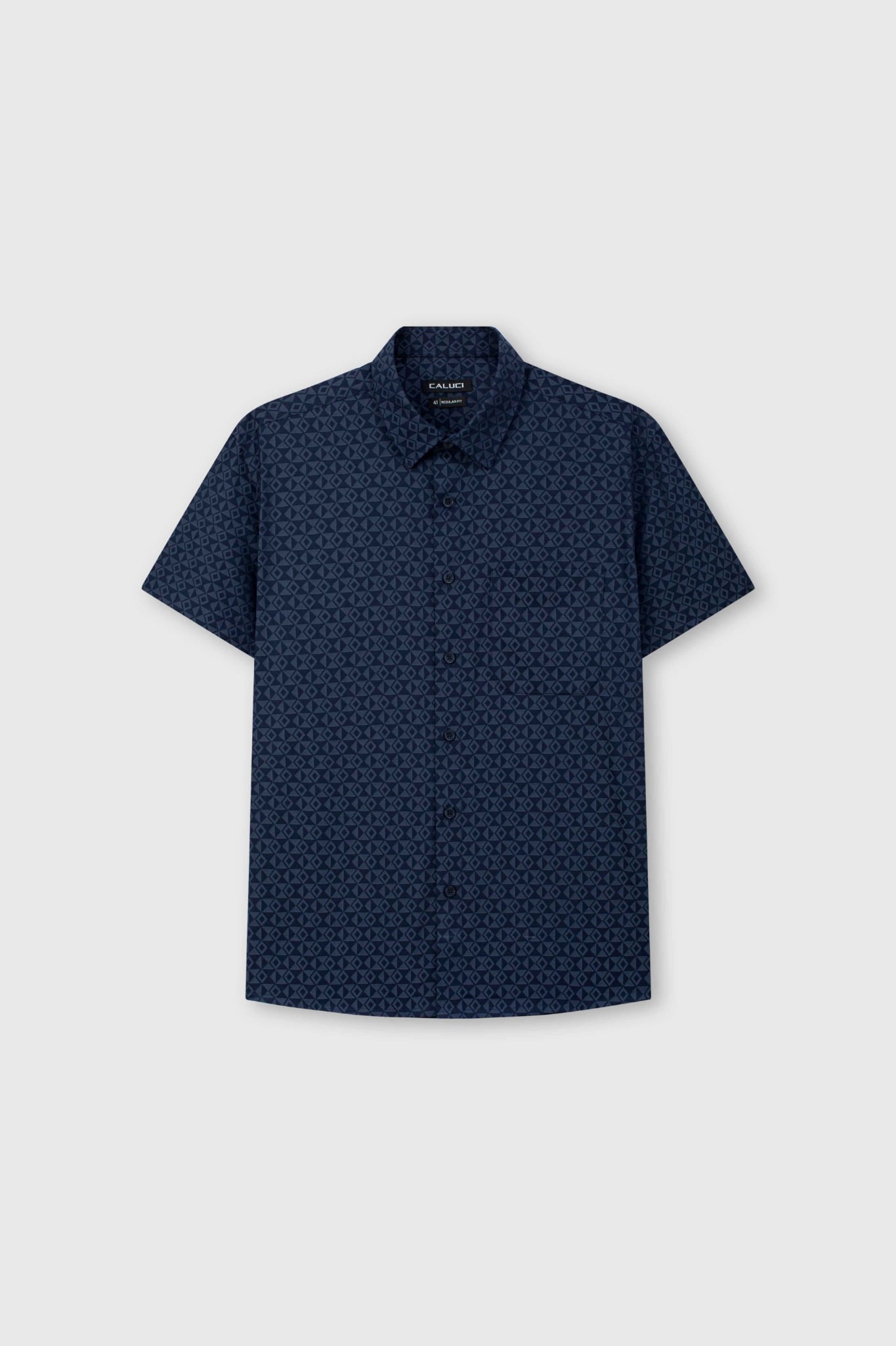 Áo sơ mi nam ngắn tay CALUCI MSS6366R