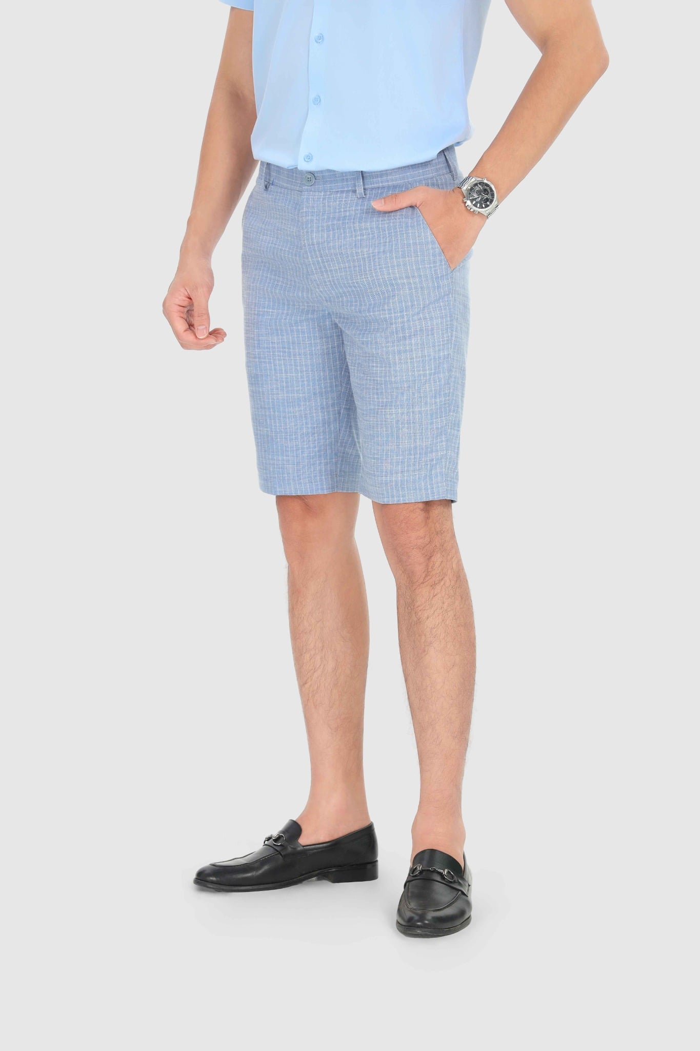 Quần short âu nam CALUCI MWS626S