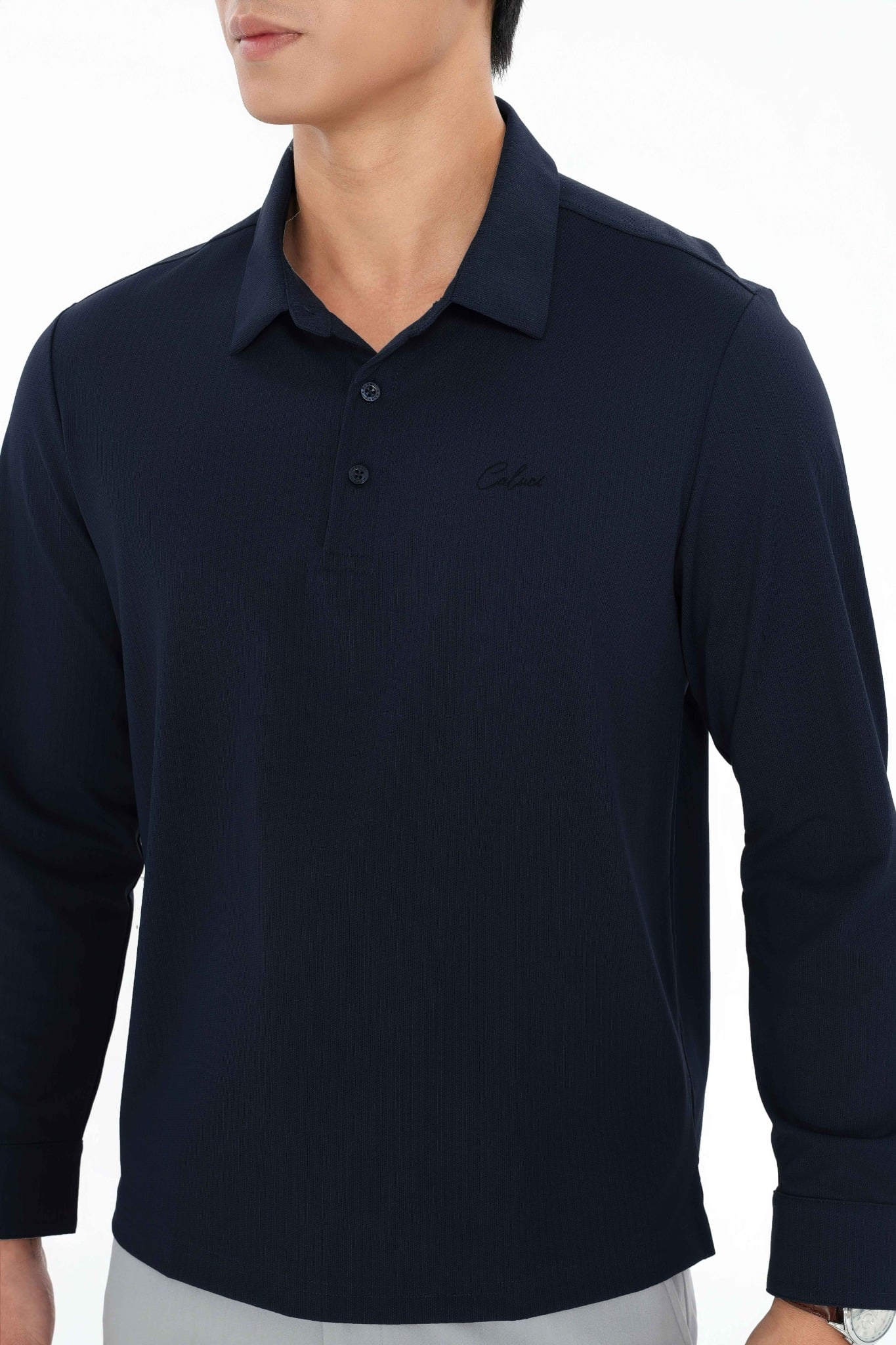 Áo Polo nam dài tay CALUCI MPL501R