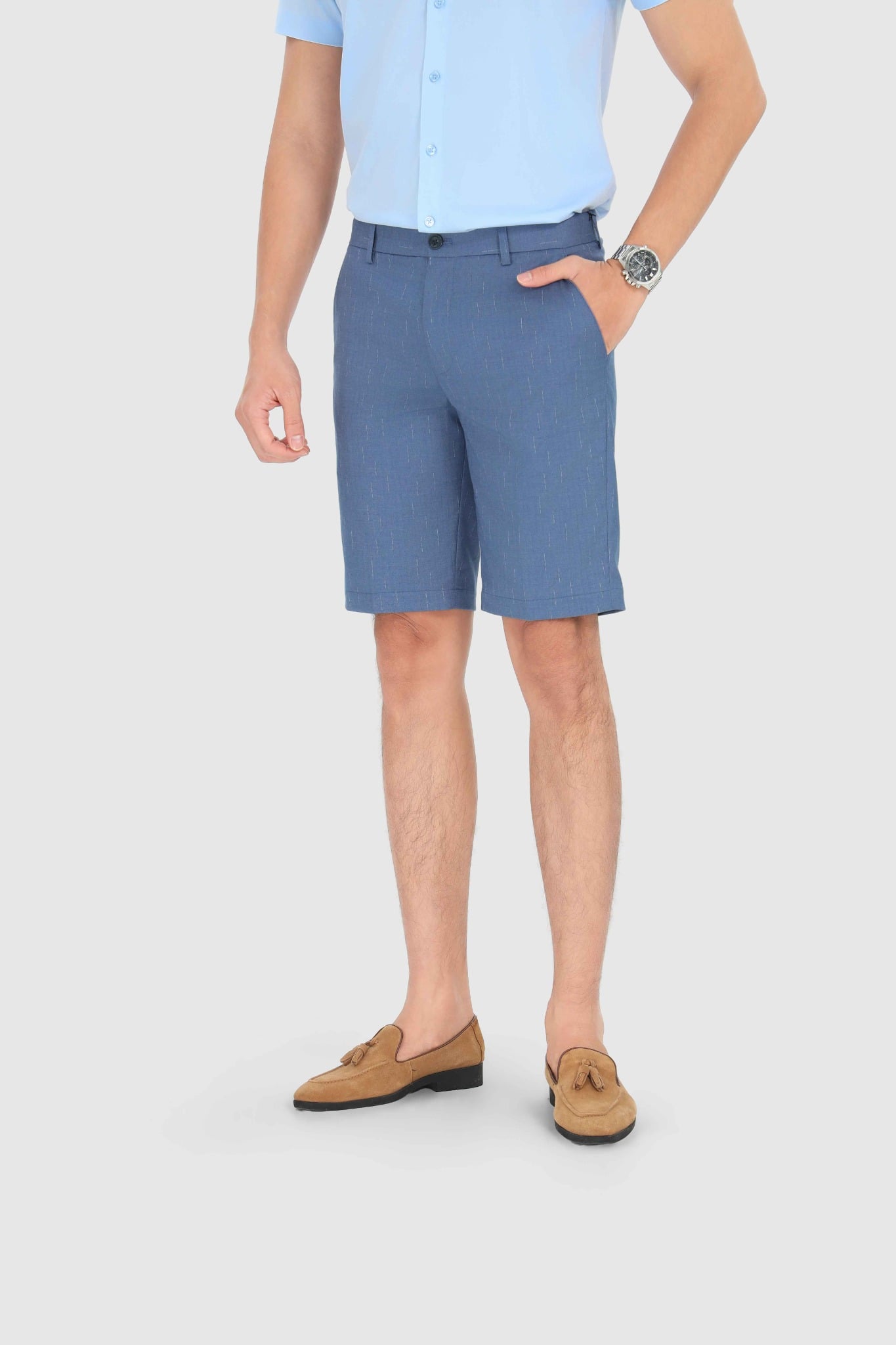 Quần short âu nam CALUCI MWS611RS