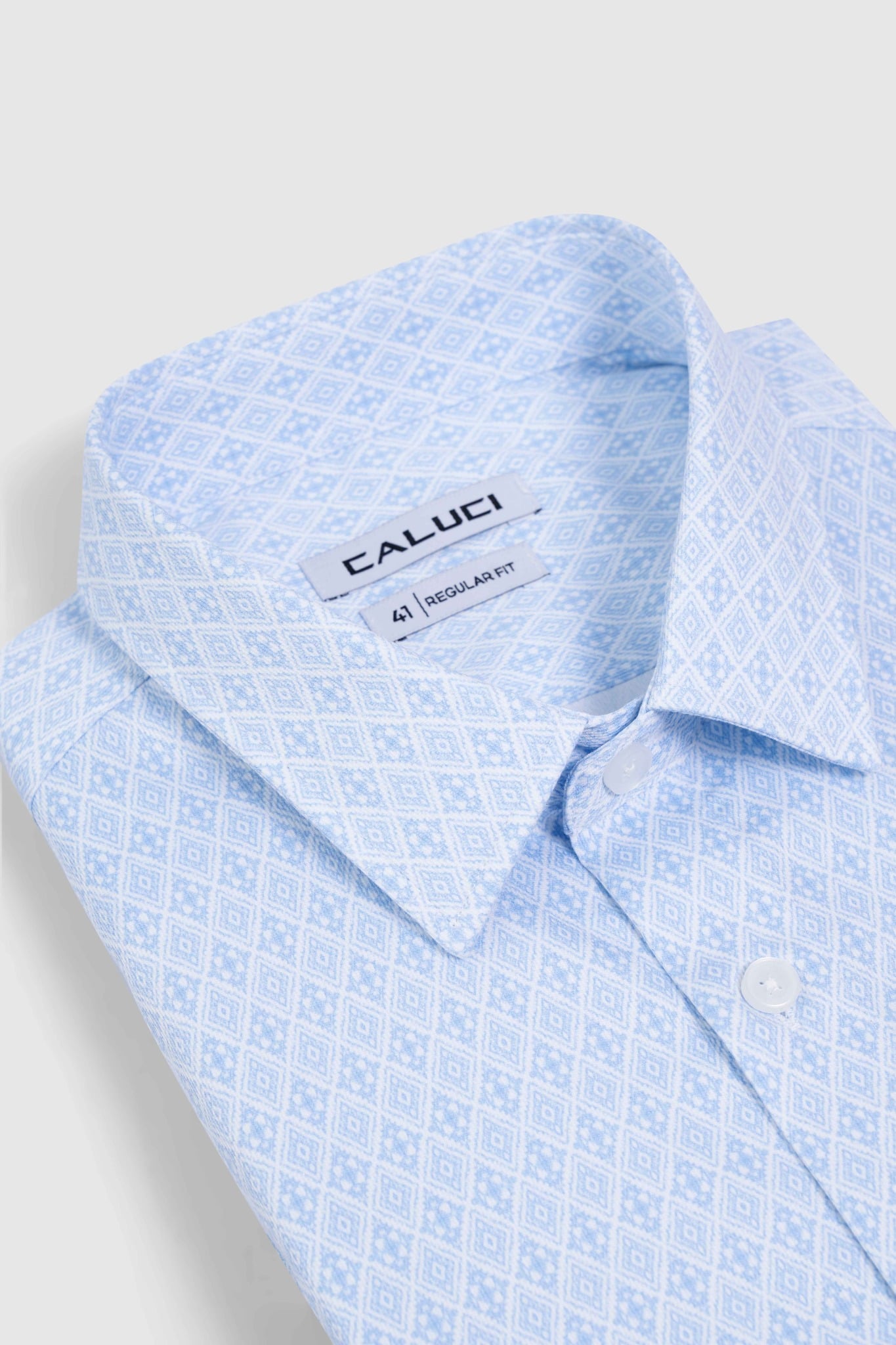 Áo sơ mi nam ngắn tay CALUCI MSS6375R