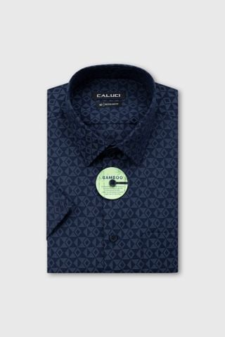Áo sơ mi nam ngắn tay CALUCI MSS6366R