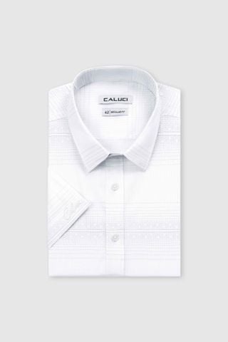 Áo sơ mi nam ngắn tay CALUCI MSS6354R