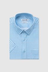 Áo sơ mi nam ngắn tay CALUCI MSS6372R