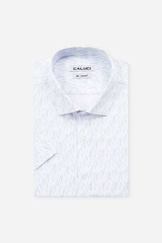 Áo sơ mi nam ngắn tay CALUCI MSS6379S