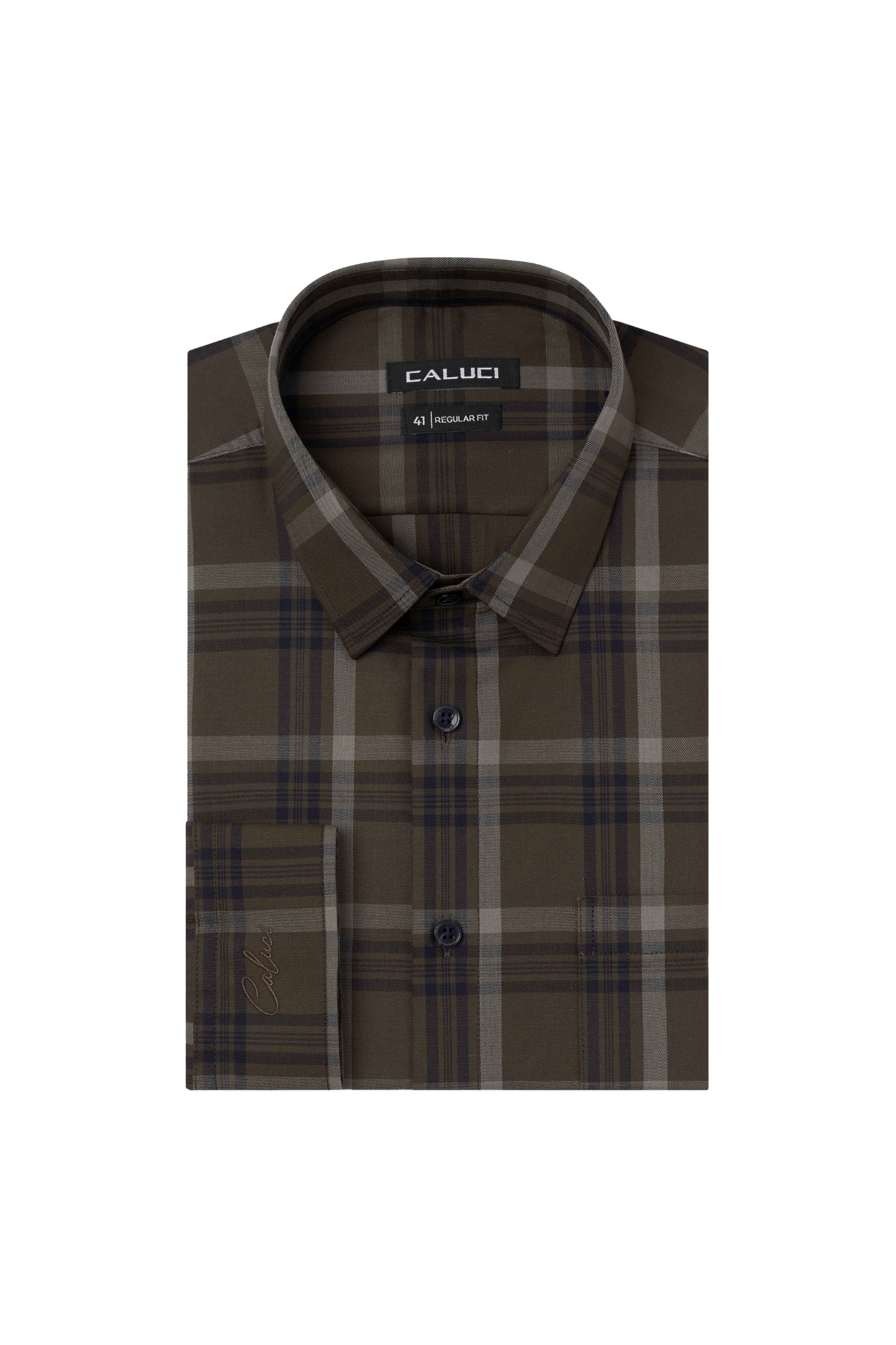 Áo sơ mi nam dài tay CALUCI MLS5346R