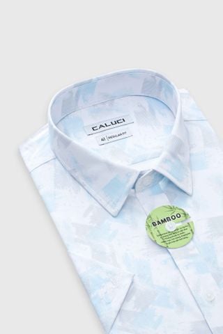 Áo sơ mi nam ngắn tay CALUCI MSS6359R