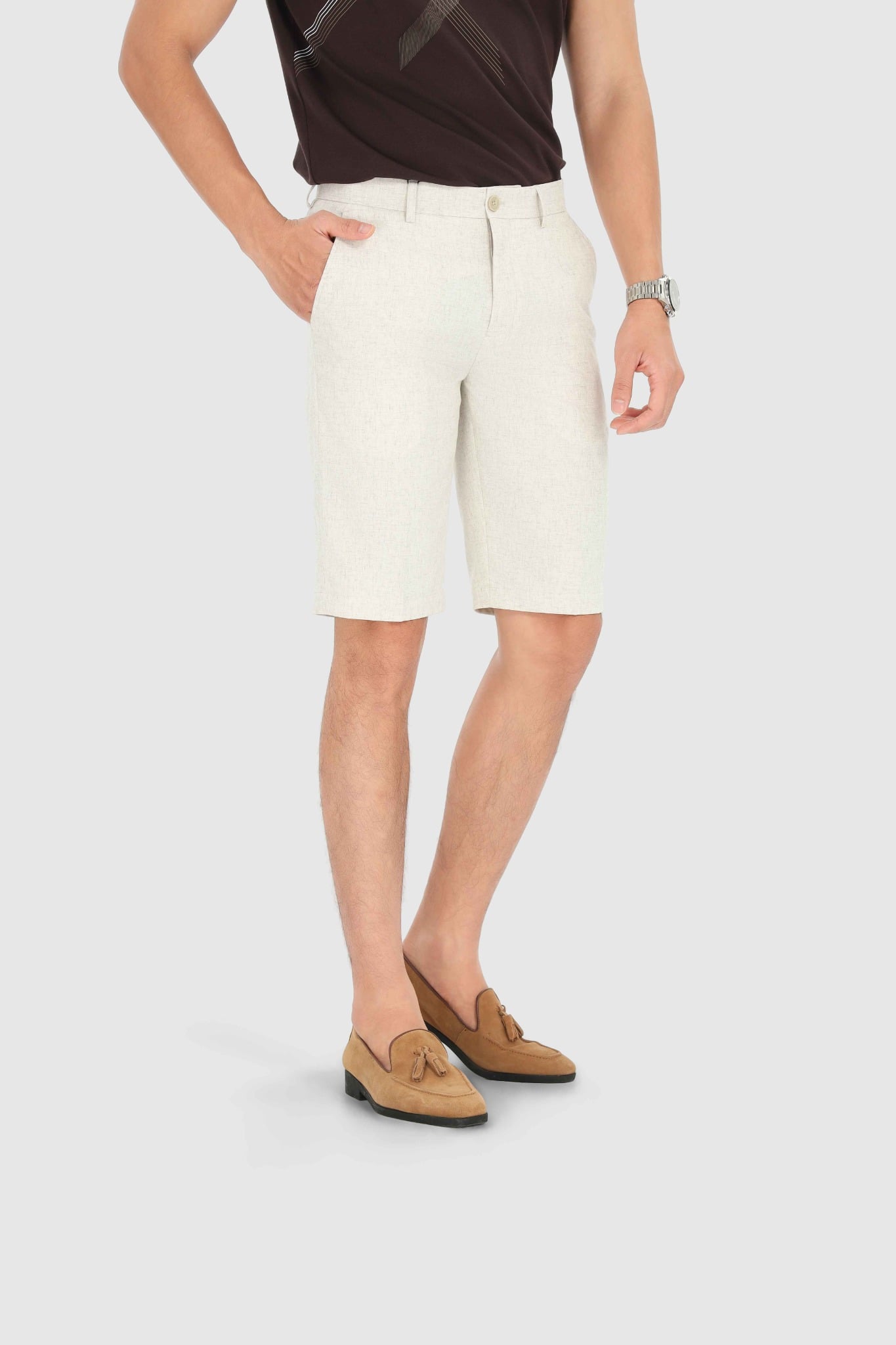 Quần short âu nam CALUCI MWS607R