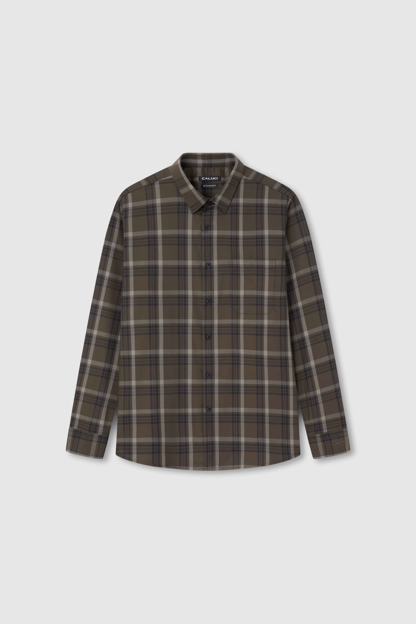 Áo sơ mi nam dài tay CALUCI MLS5346R