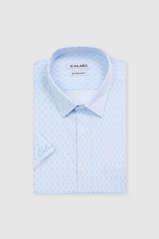 Áo sơ mi nam ngắn tay CALUCI MSS6375R