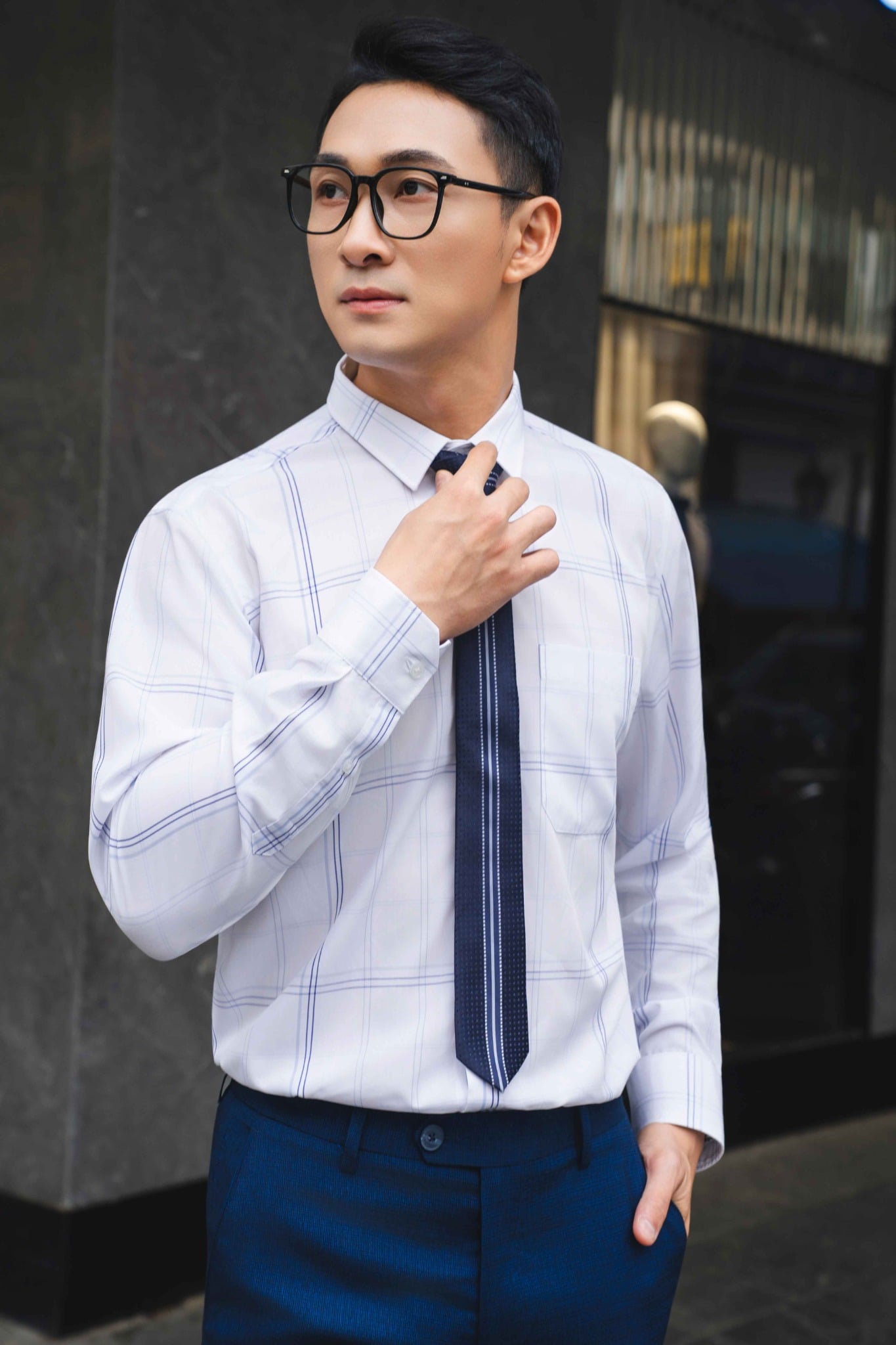 Áo sơ mi nam dài tay CALUCI MLS6348R