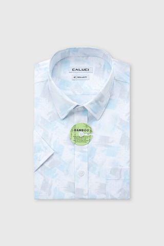 Áo sơ mi nam ngắn tay CALUCI MSS6359R