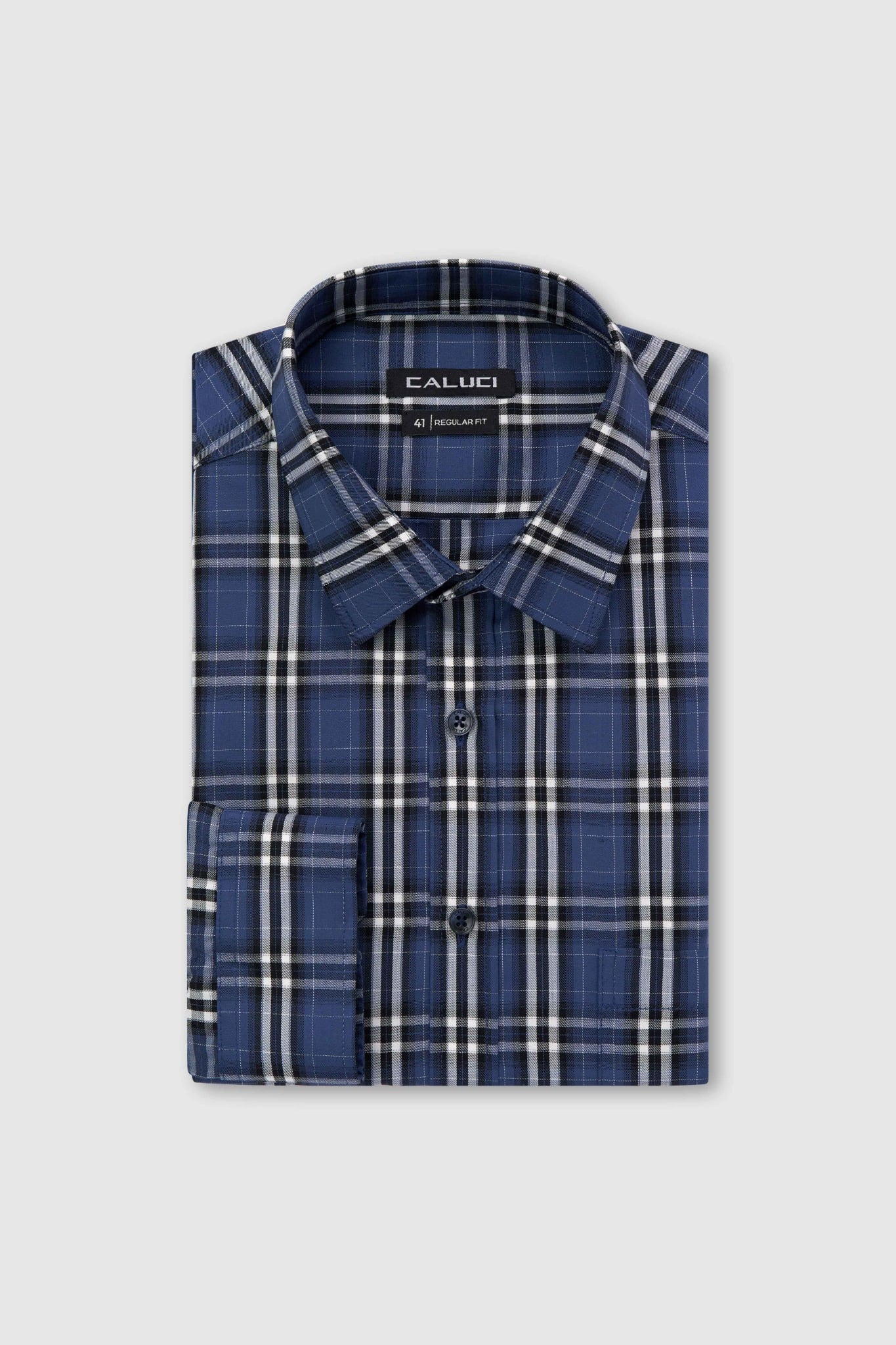 Áo sơ mi nam dài tay CALUCI MLS6357R