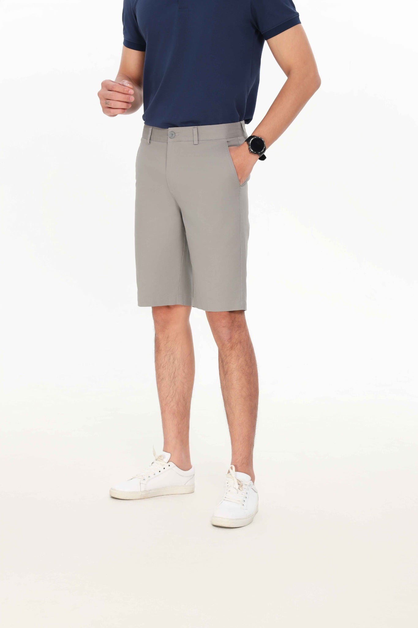 Quần short khaki nam CALUCI MKS637R