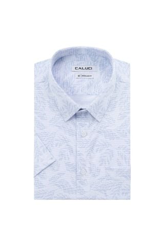 Áo sơ mi nam ngắn tay CALUCI MSS6393R