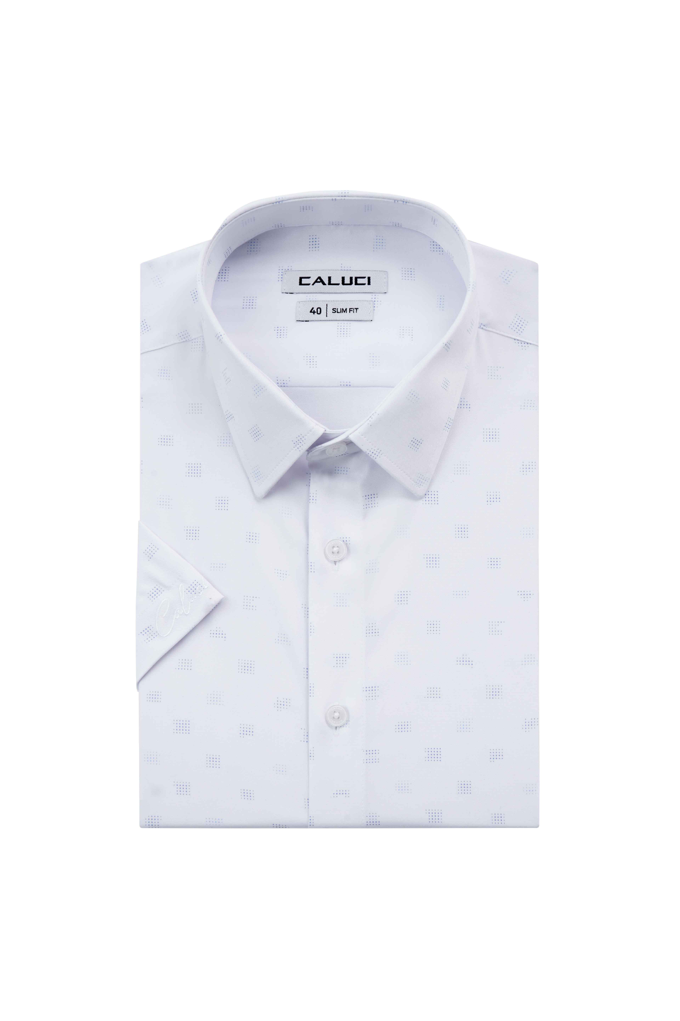 Áo sơ mi nam ngắn tay CALUCI MSS6429S