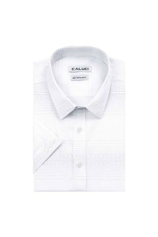 Áo sơ mi nam ngắn tay CALUCI MSS6354R