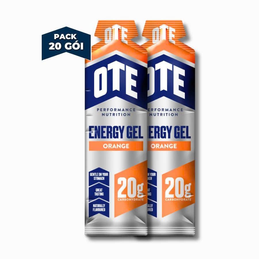  Pack 20 Gói OTE Energy Gel Vị Cam 