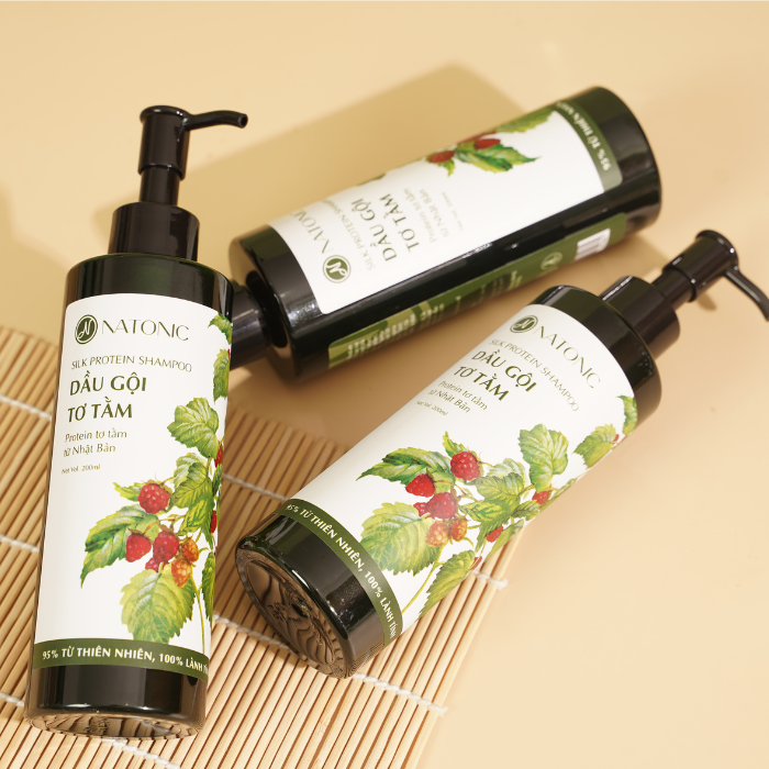  Dầu gội Bồ kết Tơ tằm - 95% từ thiên nhiên, ngăn rụng tóc, sạch gàu ngứa 