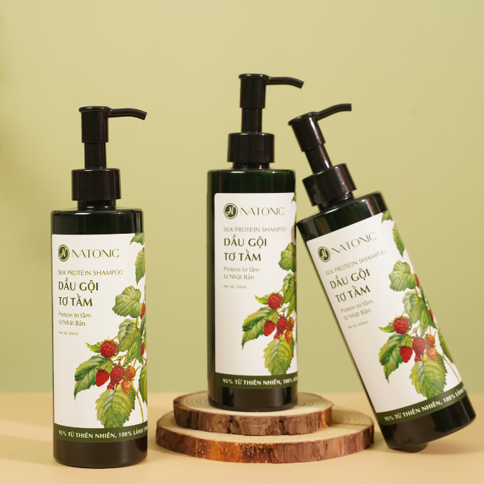  Dầu gội Bồ kết Tơ tằm - 95% từ thiên nhiên, ngăn rụng tóc, sạch gàu ngứa 