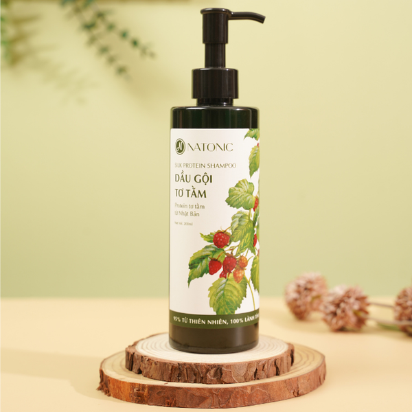  Dầu gội Bồ kết Tơ tằm - Phiên bản cải tiến tiết kiệm - 95% từ thiên nhiên - Ngăn rụng tóc, sạch gàu ngứa - Chai 200ml 