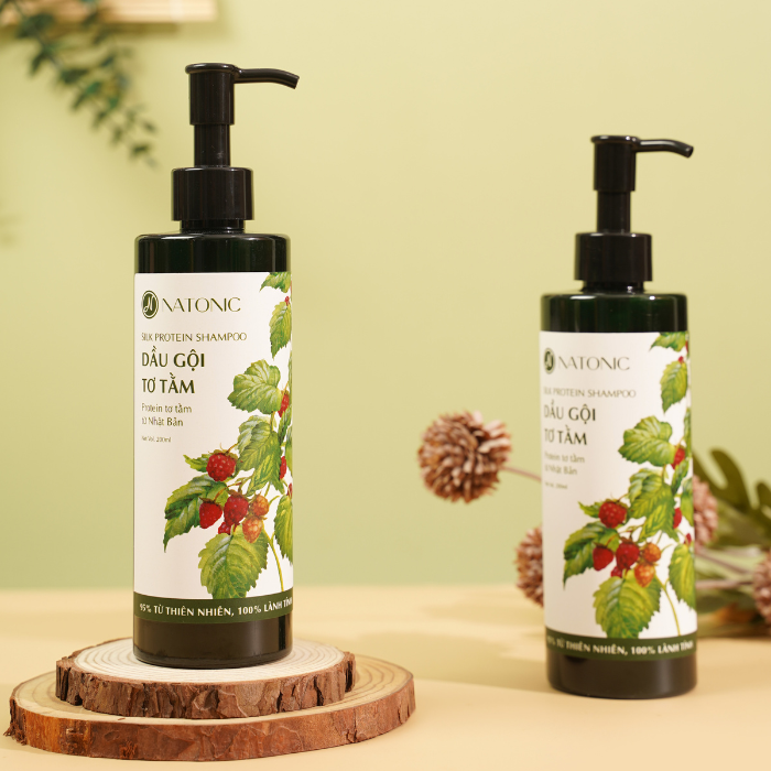  Dầu gội Bồ kết Tơ tằm - 95% từ thiên nhiên, ngăn rụng tóc, sạch gàu ngứa 