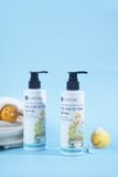  Dầu gội Tơ Tằm trẻ em Natonic - 100% từ thiên nhiên, sạch gàu, không cay mắt - Chai vòi nhấn 250ml 